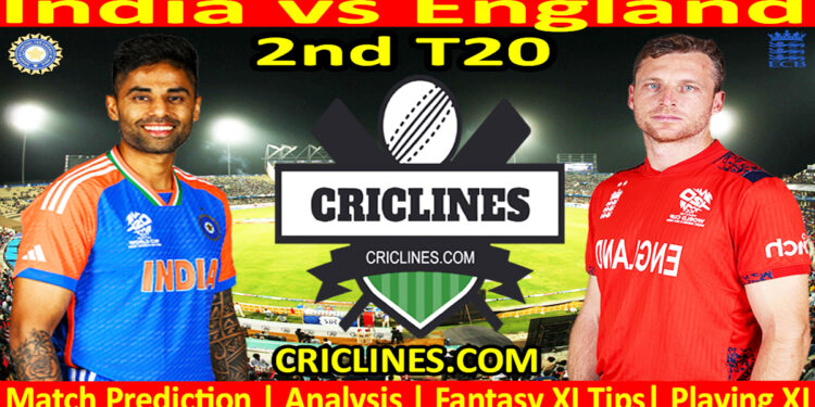 Today Match Prediction-IND vs ENG-2nd T20-2025-Dream11-Who Will Win