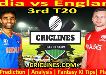 Today Match Prediction-IND vs ENG-3rd T20-2025-Dream11-Who Will Win