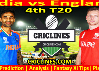 Today Match Prediction-IND vs ENG-4th T20-2025-Dream11-Who Will Win