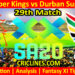 Today Match Prediction-JSK vs DSG-SA20 T20 2025-Dream11-29th Match-Who Will Win