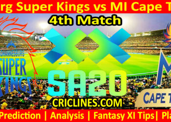 Today Match Prediction-JSK vs MICT-SA20 T20 2025-Dream11-4th Match-Who Will Win