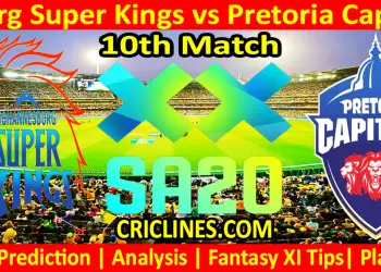Today Match Prediction-JSK vs PC-SA20 T20 2025-Dream11-10th Match-Who Will Win