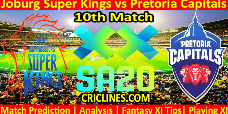 Today Match Prediction-JSK vs PC-SA20 T20 2025-Dream11-10th Match-Who Will Win