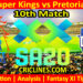 Today Match Prediction-JSK vs PC-SA20 T20 2025-Dream11-10th Match-Who Will Win