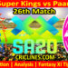 Today Match Prediction-JSK vs PR-SA20 T20 2025-Dream11-26th Match-Who Will Win