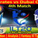 Today Match Prediction-MIE vs DC-IL T20 2025-4th Match-Who Will Win