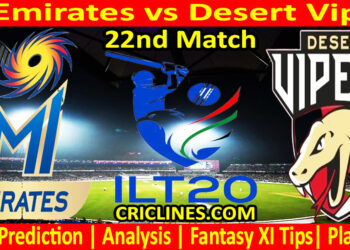 Today Match Prediction-MIE vs DV-IL T20 2025-22nd Match-Who Will Win