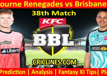 Today Match Prediction-MLR vs BBH-Dream11-BBL T20 2024-25-38th Match-Who Will Win