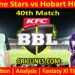 Today Match Prediction-MLS vs HBH-Dream11-BBL T20 2024-25-40th Match-Who Will Win
