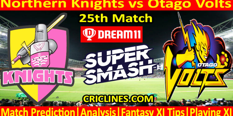 Today Match Prediction-NK vs OV-Dream11-Super Smash T20 2024-25-25th Match-Who Will Win