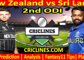 Today Match Prediction-NZL vs SL-Dream11-2nd ODI-2024-25-Who Will Win