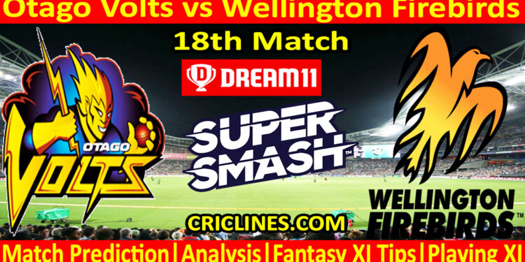 Today Match Prediction-OV vs WF-Dream11-Super Smash T20 2024-25-18th Match-Who Will Win