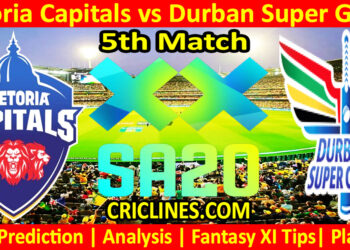 Today Match Prediction-PC vs DSG-SA20 T20 2025-Dream11-5th Match-Who Will Win
