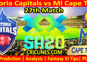 Today Match Prediction-PC vs MICT-SA20 T20 2025-Dream11-27th Match-Who Will Win