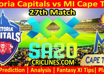 Today Match Prediction-PC vs MICT-SA20 T20 2025-Dream11-27th Match-Who Will Win