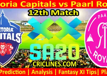 Today Match Prediction-PC vs PR-SA20 T20 2025-Dream11-12th Match-Who Will Win