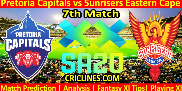 Today Match Prediction-PC vs SEC-SA20 T20 2025-Dream11-7th Match-Who Will Win