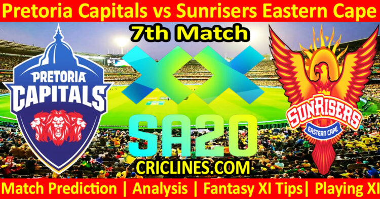 Today Match Prediction-PC vs SEC-SA20 T20 2025-Dream11-7th Match-Who Will Win