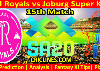 Today Match Prediction-PR vs JSK-SA20 T20 2025-Dream11-15th Match-Who Will Win