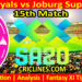 Today Match Prediction-PR vs JSK-SA20 T20 2025-Dream11-15th Match-Who Will Win
