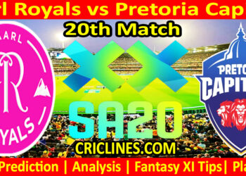 Today Match Prediction-PR vs PC-SA20 T20 2025-Dream11-20th Match-Who Will Win
