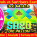 Today Match Prediction-PR vs SEC-SA20 T20 2025-Dream11-3rd Match-Who Will Win