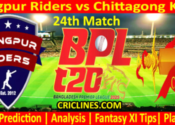 Today Match Prediction-RR vs CKS-Dream11-BPL T20-2024-25-24th Match-Who Will Win