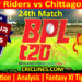 Today Match Prediction-RR vs CKS-Dream11-BPL T20-2024-25-24th Match-Who Will Win