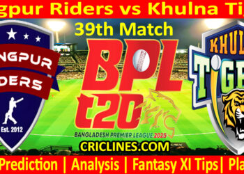 Today Match Prediction-RR vs KT-Dream11-BPL T20-2024-25-39th Match-Who Will Win