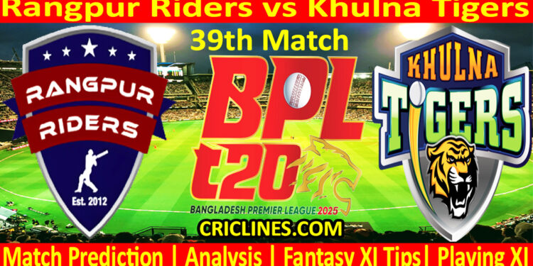 Today Match Prediction-RR vs KT-Dream11-BPL T20-2024-25-39th Match-Who Will Win