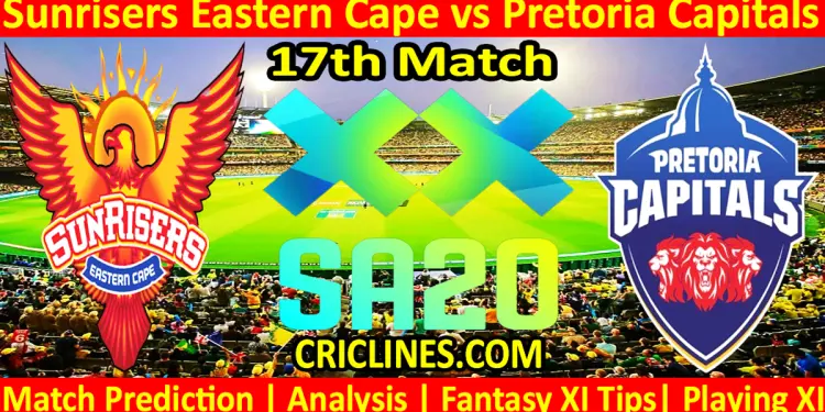 Today Match Prediction-SEC vs PC-SA20 T20 2025-Dream11-17th Match-Who Will Win