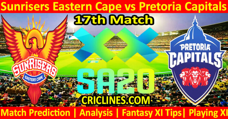 Today Match Prediction-SEC vs PC-SA20 T20 2025-Dream11-17th Match-Who Will Win