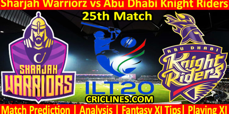 Today Match Prediction-SW vs ADKR-IL T20 2025-25th Match-Who Will Win