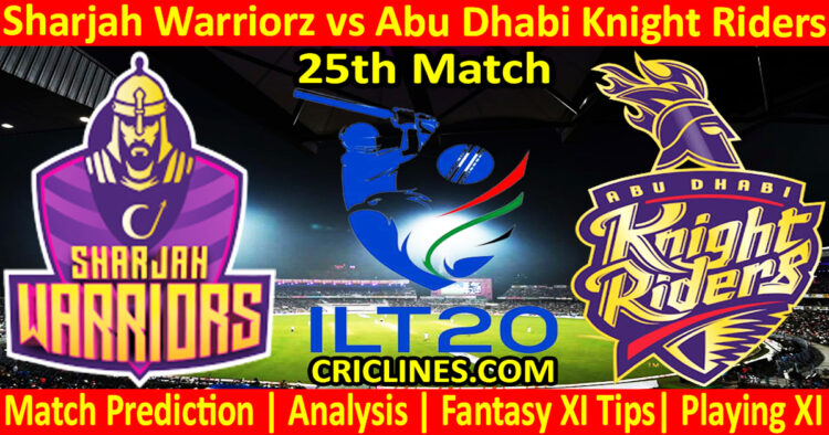 Today Match Prediction-SW vs ADKR-IL T20 2025-25th Match-Who Will Win