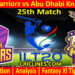 Today Match Prediction-SW vs ADKR-IL T20 2025-25th Match-Who Will Win