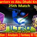Today Match Prediction-SW vs ADKR-IL T20 2025-25th Match-Who Will Win