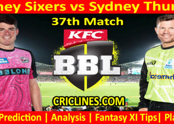 Today Match Prediction-SYS vs SYT-Dream11-BBL T20 2024-25-37th Match-Who Will Win