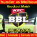 Today Match Prediction-SYT vs MLS-Dream11-BBL T20 2024-25-Knockout Match-Who Will Win