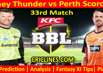 Today Match Prediction-SYT vs PRS-Dream11-BBL T20 2024-25-33rd Match-Who Will Win