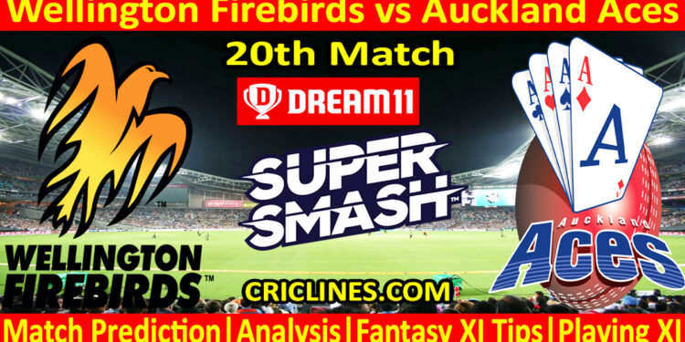 Today Match Prediction-WF vs AA-Dream11-Super Smash T20 2024-25-20th Match-Who Will Win