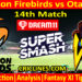 Today Match Prediction-WF vs OV-Dream11-Super Smash T20 2024-25-14th Match-Who Will Win