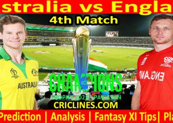 Today Match Prediction-AUS vs ENG-ICC Champions Trophy-CT 2025-4th Match-Who Will Win
