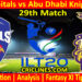 Today Match Prediction-DC vs ADKR-IL T20 2025-29th Match-Who Will Win