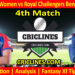 Today Match Prediction-DCW vs RCBW-WPL T20 2025-4th Match-Dream11-Who Will Win
