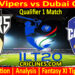 Today Match Prediction-DV vs DC-IL T20 2025-Qualifier 1 Match-Who Will Win