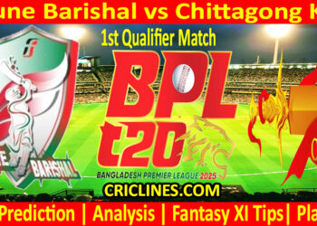 Today Match Prediction-FB vs CKS-Dream11-BPL T20-2024-25-1st Qualifier Match-Who Will Win