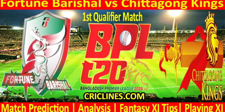 Today Match Prediction-FB vs CKS-Dream11-BPL T20-2024-25-1st Qualifier Match-Who Will Win