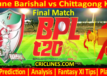 Today Match Prediction-FB vs CKS-Dream11-BPL T20-2024-25-Final Match-Who Will Win