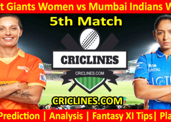 Today Match Prediction-GGW vs MIW-WPL T20 2025-5th Match-Dream11-Who Will Win