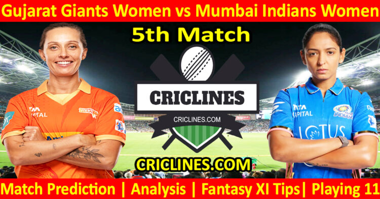 Today Match Prediction-GGW vs MIW-WPL T20 2025-5th Match-Dream11-Who Will Win